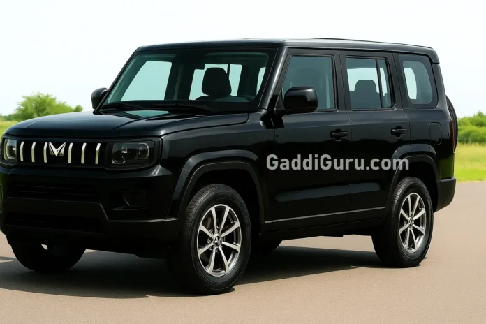 New Mahindra Bolero Black Color