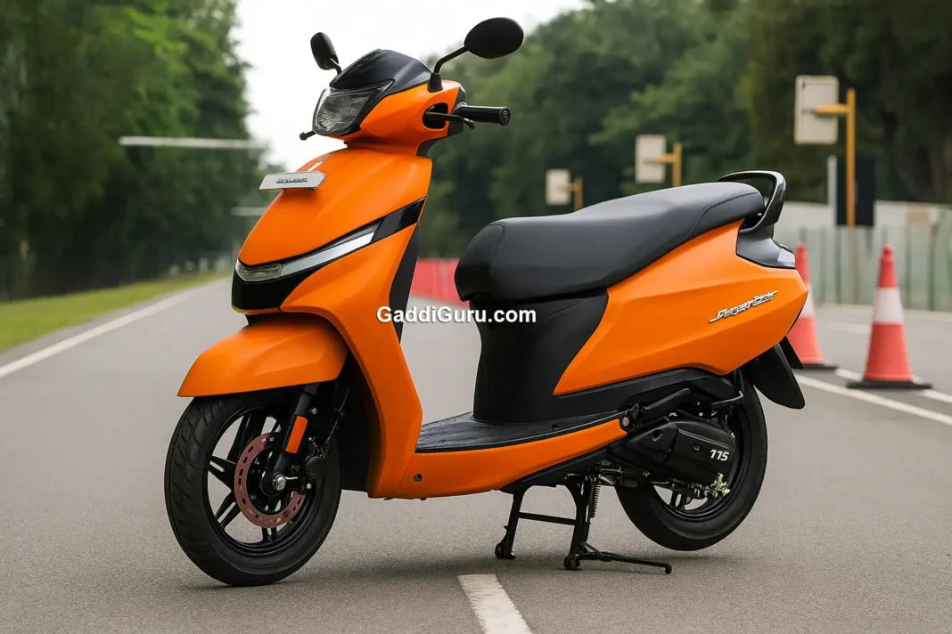 New TVS Jupiter 110